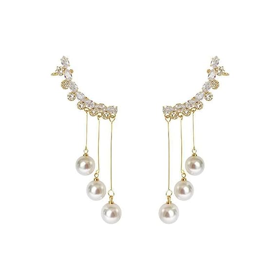 New style diamond ear clips