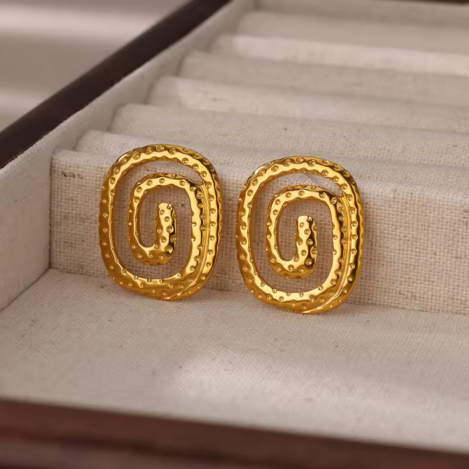 Square Thread Earring