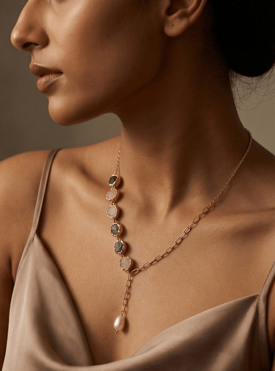 Stone Necklaces - Aurvi