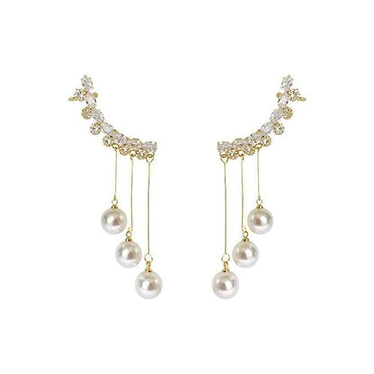 New style diamond ear clips