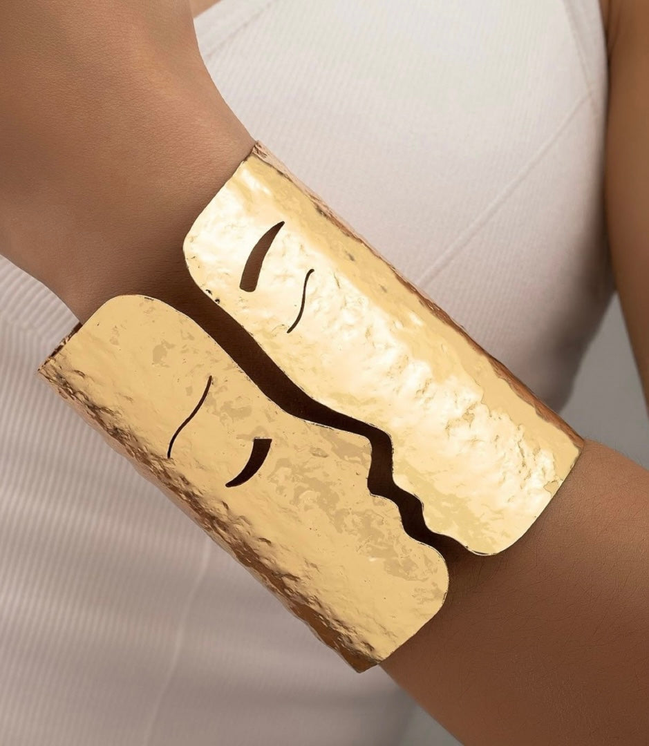 Saanjh Brass Kada Bracelet