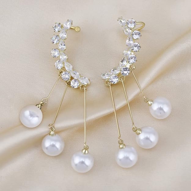 New style diamond ear clips