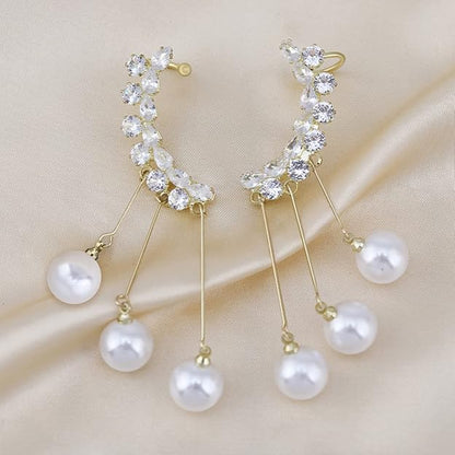 New style diamond ear clips