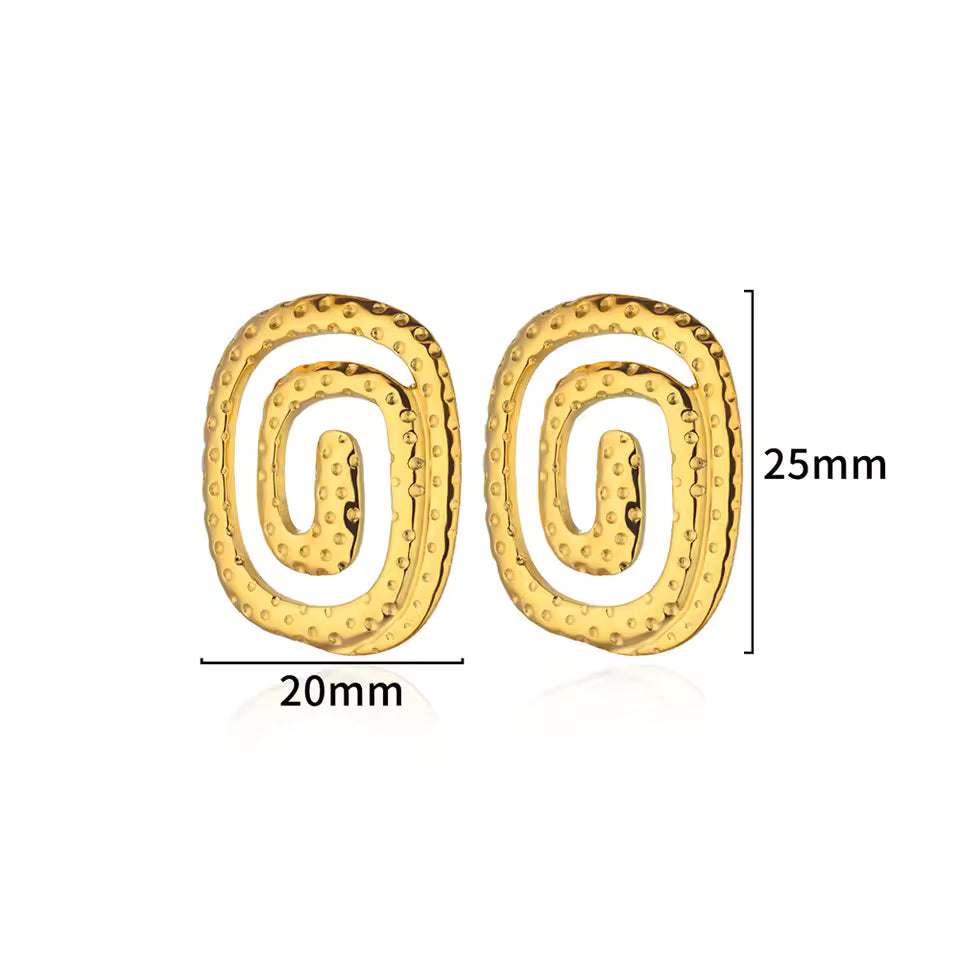 Square Thread Earring