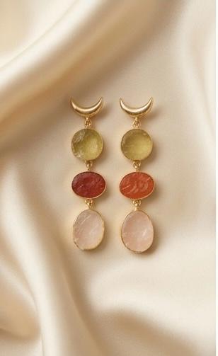 Arkaia Moon drop Earrings