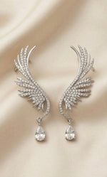 Angel Wings Elf Water Drop Ear Clip - Aurvi