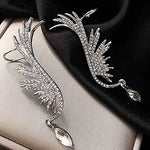 Angel Wings Elf Water Drop Ear Clip - Aurvi
