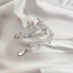 Angel Wings Elf Water Drop Ear Clip - Aurvi