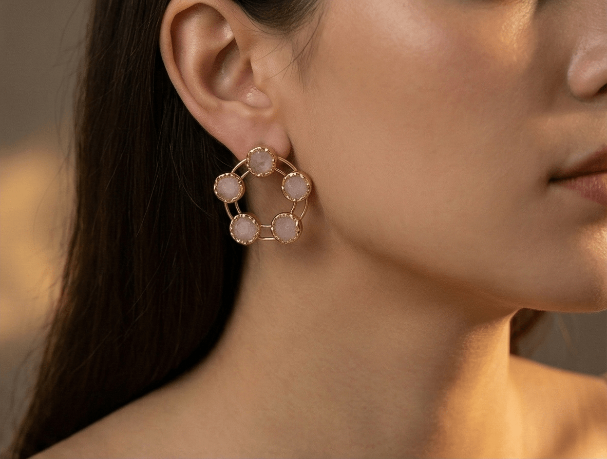 Avira Circlette Earrings - Aurvi