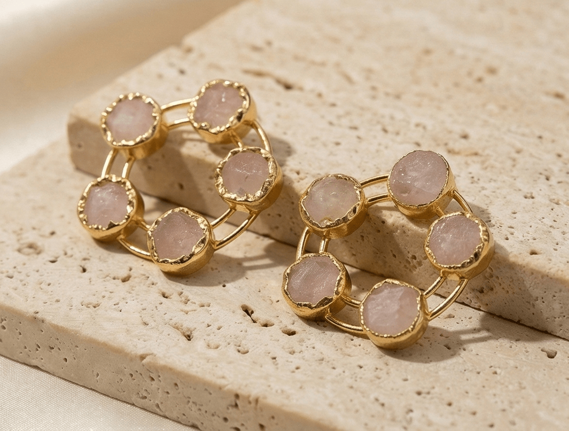Avira Circlette Earrings - Aurvi