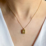 Gold - Plated Anti Tarnish Gold - Toned Star themed Geometric Pendant - Aurvi