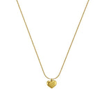 Gold - Plated Anti Tarnish Heart Themed Pendant - Aurvi