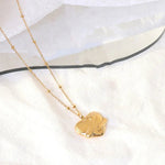 Gold - Plated Anti Tarnish Hug Pendant - Aurvi