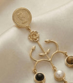 Manira Amazonite Cascade Earrings - Aurvi