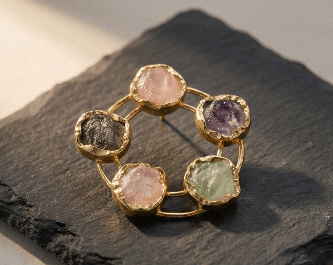 Manira Circlette Earrings - Aurvi