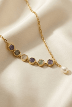 Manira Flowline Necklet - Aurvi