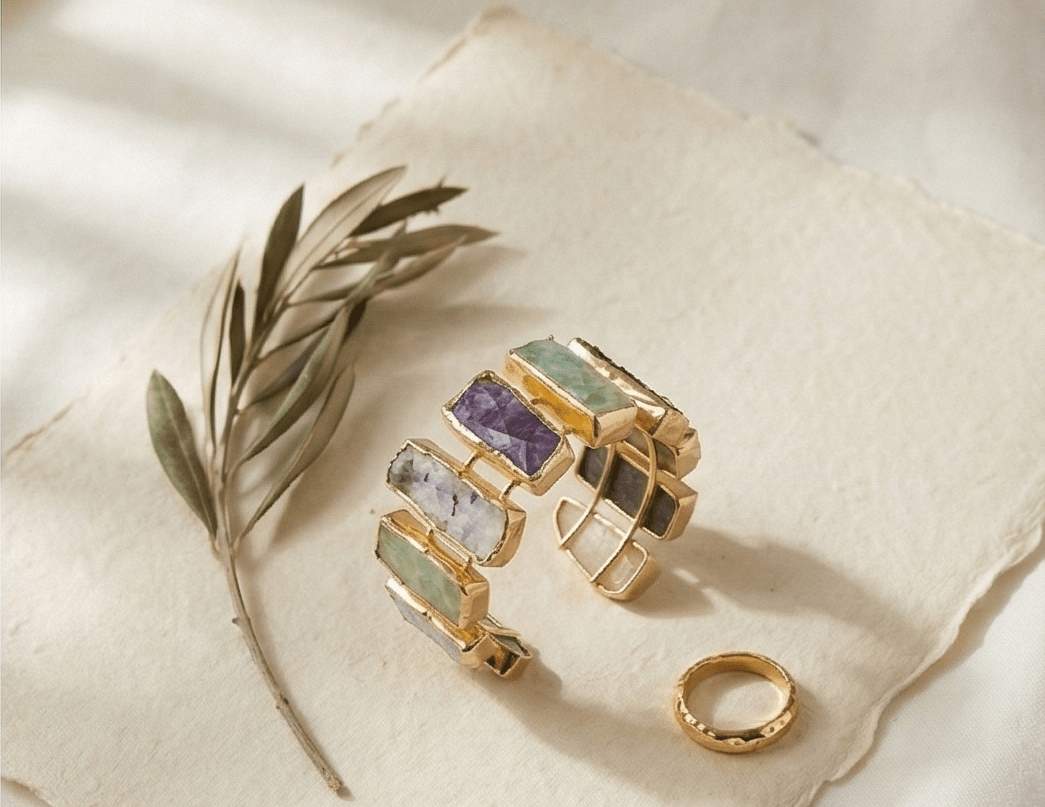 Manira Multistone Bracelet - Aurvi