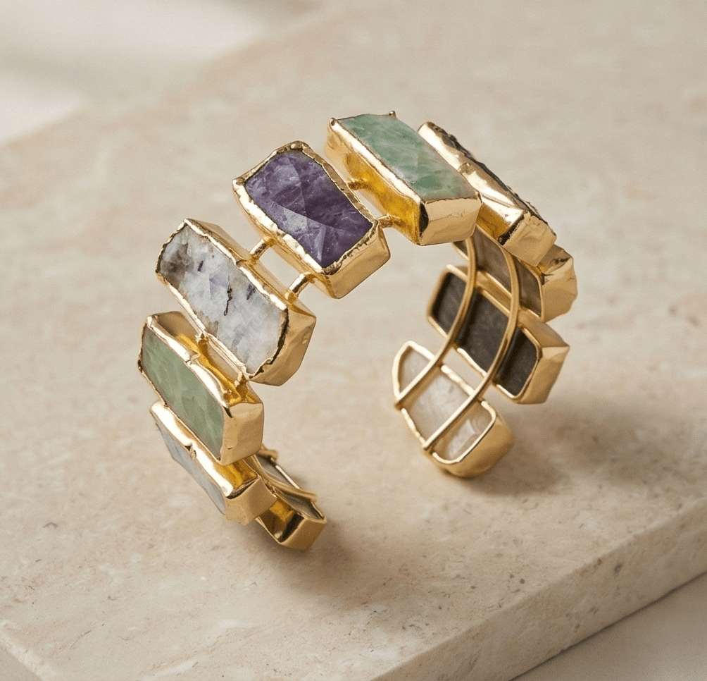 Manira Multistone Bracelet - Aurvi