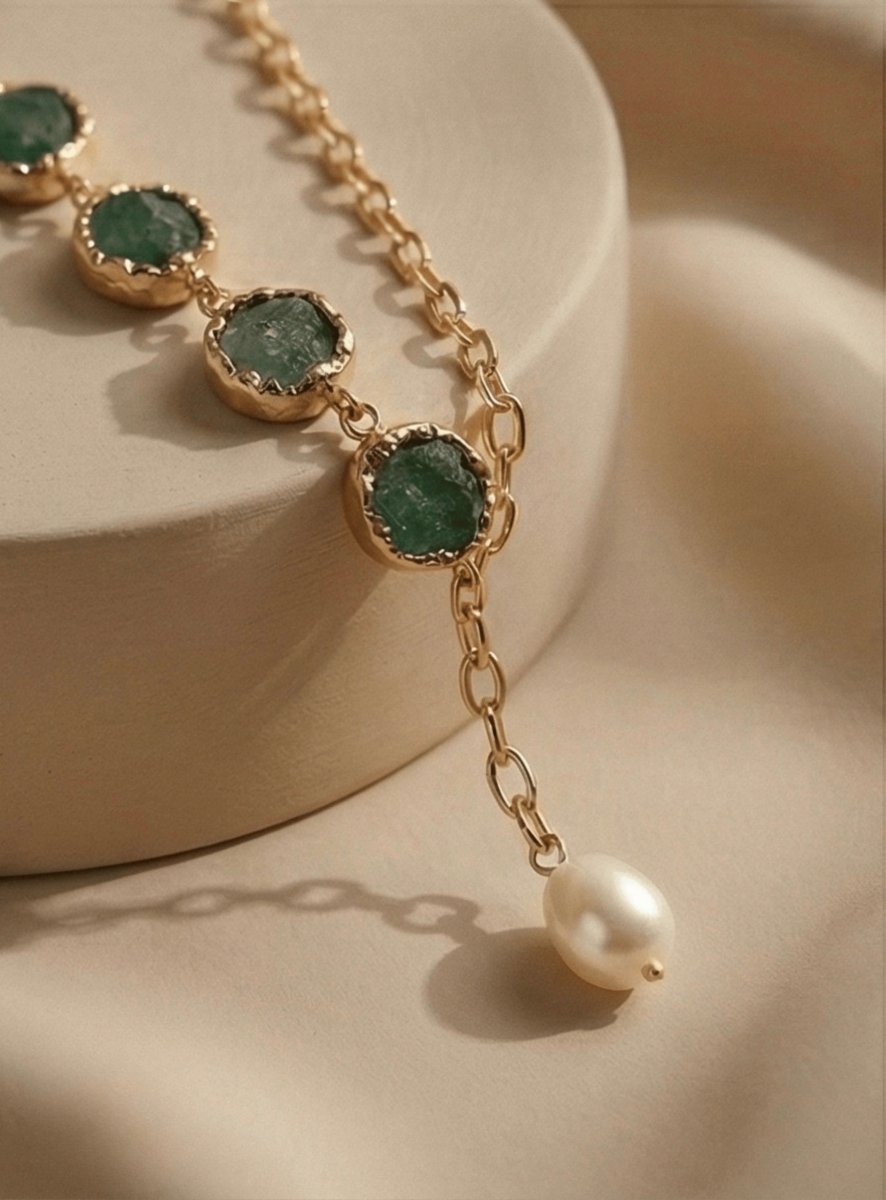 Mriga Flowline Flowline Necklet - Aurvi