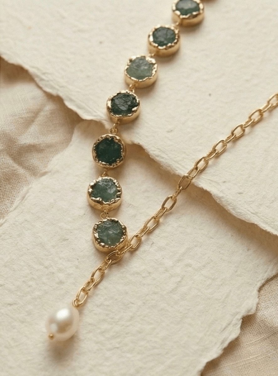 Mriga Flowline Flowline Necklet - Aurvi