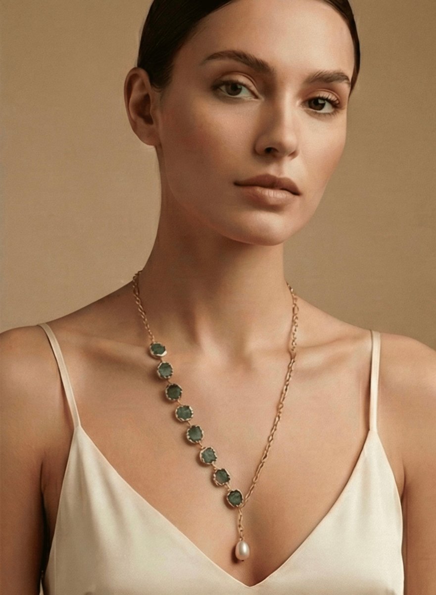 Mriga Flowline Flowline Necklet - Aurvi