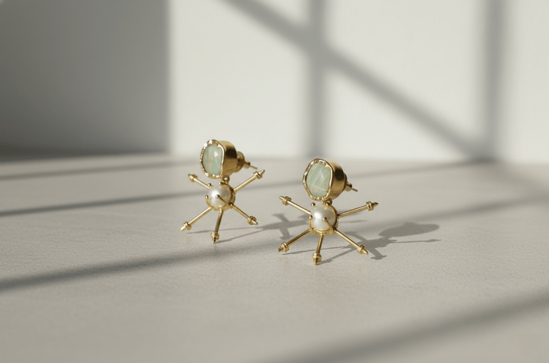 Neeraya Stiletto Earrings - Aurvi