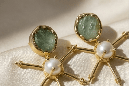 Neeraya Stiletto Earrings - Aurvi