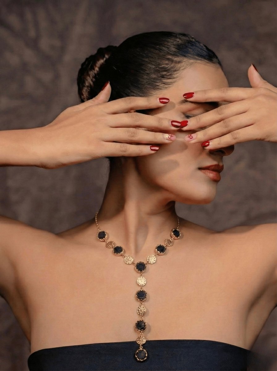 Nishka Lariat Set - Aurvi