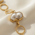 Niva Baroque Pearl Bracelet - Aurvi
