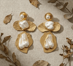 Niva Baroque Pearl Earrings - Aurvi