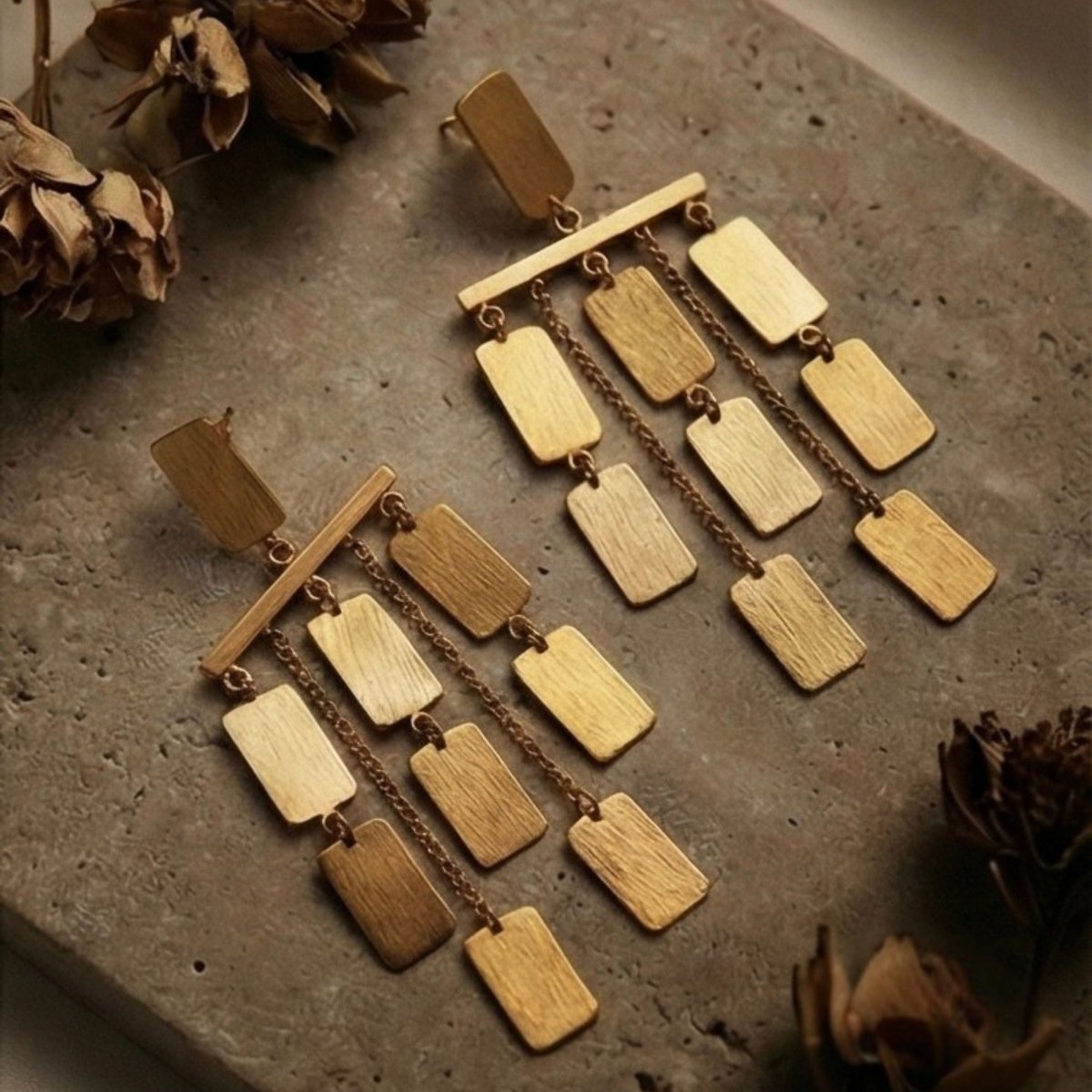 Riti Chandelier Earrings - Aurvi