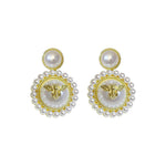 Small Chanel style earrings - Aurvi