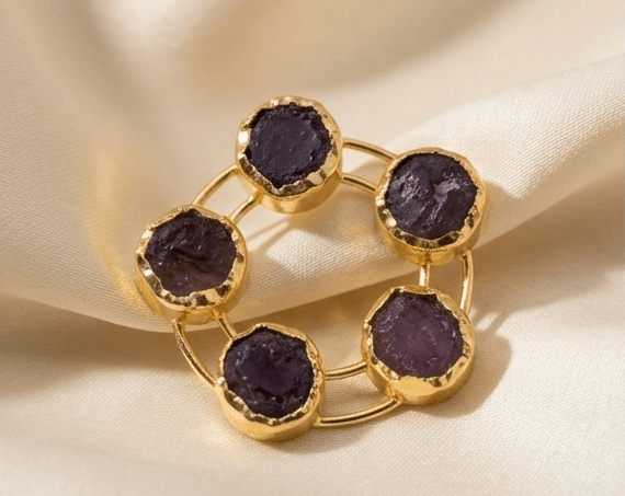 Viona Circlette Earrings - Aurvi