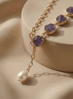 Viona Flowline Necklet - Aurvi