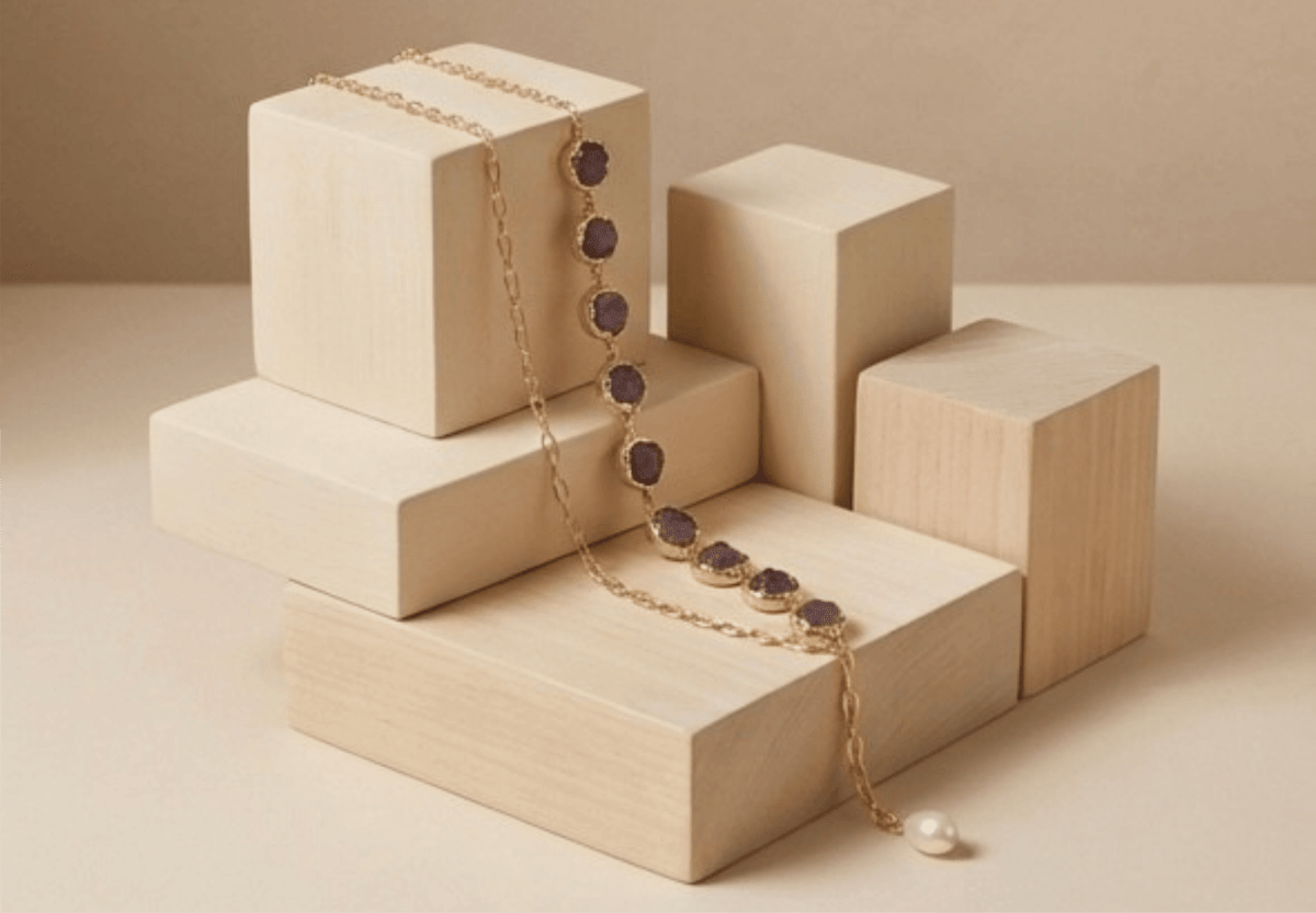 Viona Flowline Necklet - Aurvi