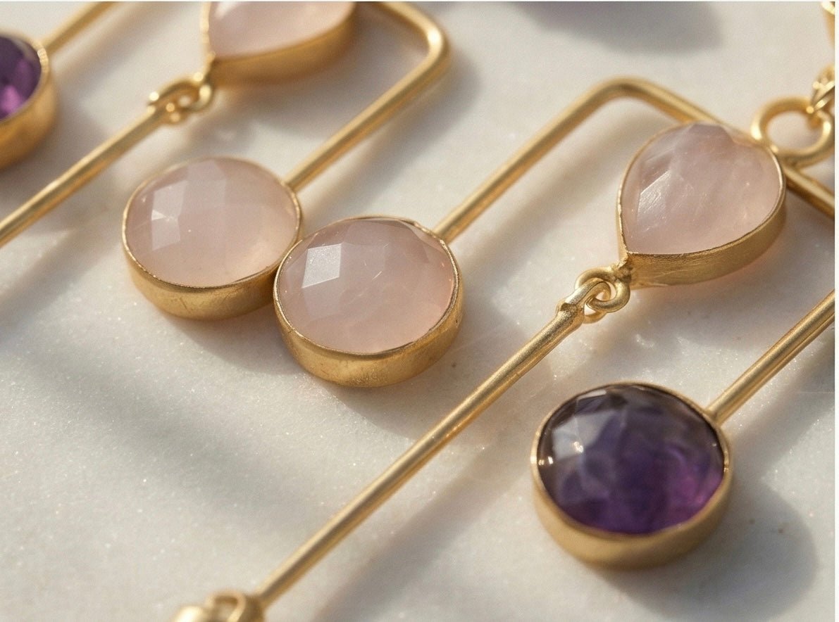 Viona Stiletto Earrings - Aurvi